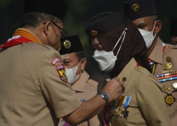 Inilah Pesan Kak Atalia Pada Peserta Jamnas Kontingen Kwarda Jabar