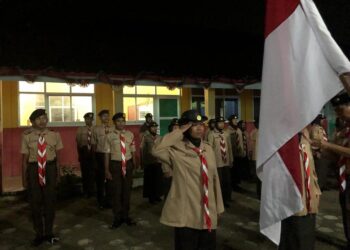 Unit Kegiatan Satria Wiratama Kwarran Leuwiliang Resmi Dikukuhkan