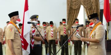 Pelantikan Pengurus Kwarda Sumbar, Ka Kwarnas Ajak Kembalikan Marwah Pramuka sebagai Kepanduan yang Mumpuni
