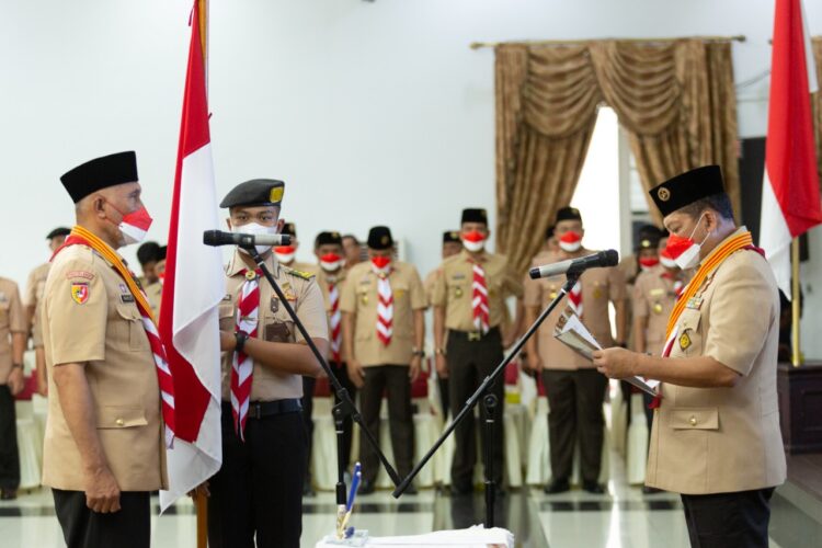 Pelantikan Pengurus Kwarda Sumbar, Ka Kwarnas Ajak Kembalikan Marwah Pramuka sebagai Kepanduan yang Mumpuni