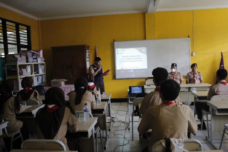 Bentuk Unit Pramuka Pewarta, Kwarran Ciawi Selenggarakan Bimtek Jurnalistik