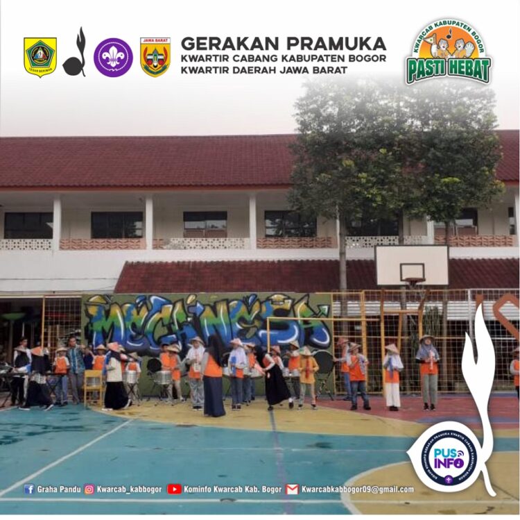 Marching Band SDIT Tunas Melati Bangsa Siap Sukseskan Hari Pramuka Tingkat Kwarran Megamendung