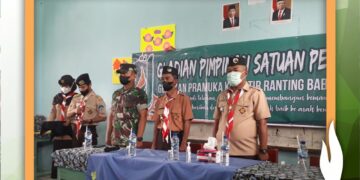 Adakan Dianpinsat, Sekran Babakan Madang Harapkan Penegak Yang Mandiri dan Berkarakter