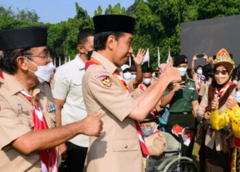 Presiden Jokowi Apresiasi Pelaksanaan Jambore Nasional XI Tahun 2022