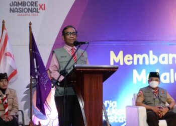 Temu Tokoh Jamnas XI 2022, Kak Mahfud MD : Pramuka Wadah Tumbuhkan Cinta Tanah Air