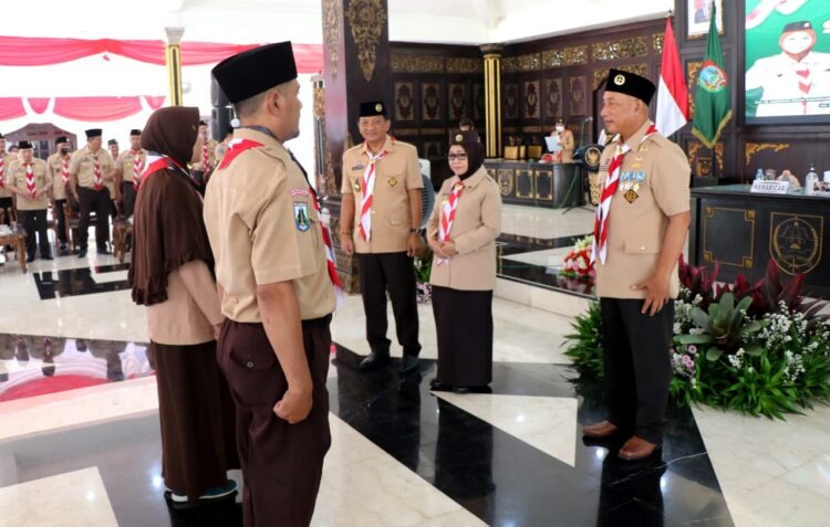 Pelatihan Manajemen Pengelolaan Sako Pramuka Jawa Timur Digelar di Kabupaten Jombang