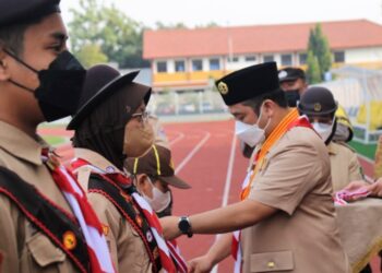 Wali Kota Tangerang Kukuhkan Seribu Pramuka Garuda