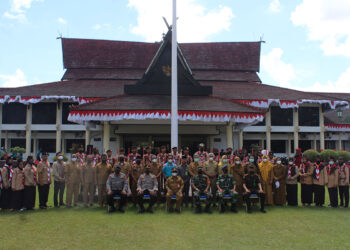 Pelepasan Calon Peserta Jambore Nasional Kontingen Cabang Gerakan Pramuka Kotawaringin Barat