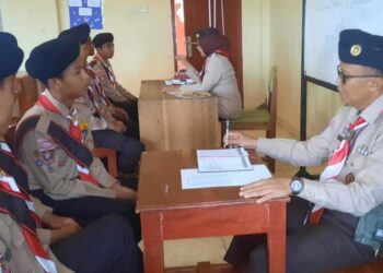 Lolos Uji Kecakapan, Calon Pramuka Garuda SMP IT Baitul Muslim Way Jepara Siap Dikukuhkan