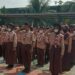 Pramuka Penggalang SDN Semplak 2 Gelar Pemantapan Baris-Berbaris