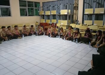 SMAN 1 Cijeruk Selenggarakan Diklat Pramuka Penegak Laksana