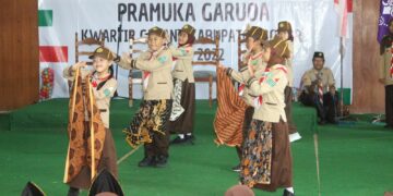 Pramuka Siaga Garuda Kwarran Cisarua Unjuk Keterampilan Seni budaya