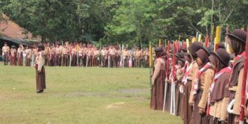 1.243 Pramuka Penggalang Ikuti Jamran Cigudeg Kabupaten Bogor