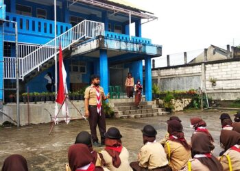 SMK Informatika Bina Generasi 3 Adakan Penerimaan Tamu Ambalan