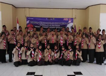 Tingkatkan Kemampuan Kepramukaan, Kwarcab Jepara Adakan Scouting Skills Course Tahun 2022