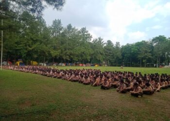 64 Pramuka Leuwisadeng Dikukuhkan Jadi Pramuka Garuda