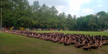 64 Pramuka Leuwisadeng Dikukuhkan Jadi Pramuka Garuda