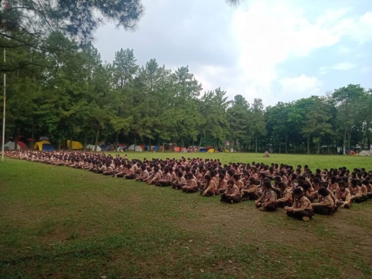 64 Pramuka Leuwisadeng Dikukuhkan Jadi Pramuka Garuda