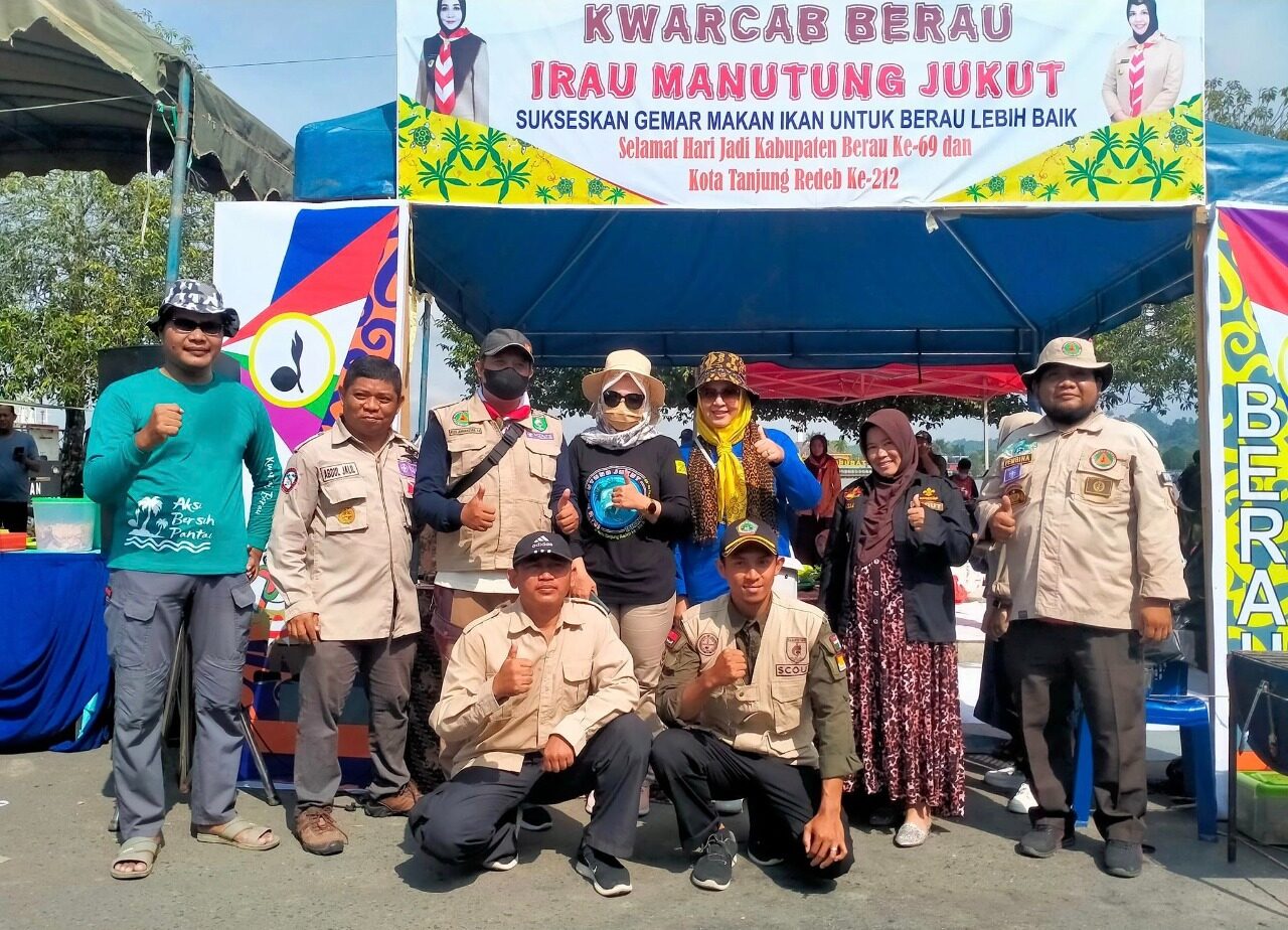 Sukseskan Kegiatan Irau Manutung Jukut Kwarcab Berau Dapat Apresiasi