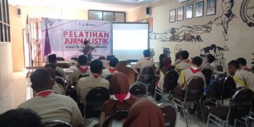 Kwarcab Rembang Gelar Pelatihan Jurnalistik Bertajuk Setiap Pramuka Adalah Pewarta
