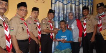 Pengurus Kwarda Sumut Gelar Kunjungan Tali Asih di Bulan Bakti Pramuka 2022