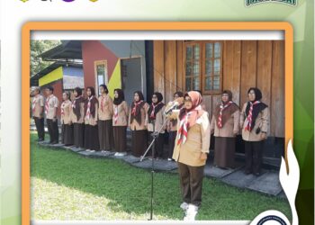 Gudep Pengkalan SMPN 4 Cileungsi Gelar Kemah Blok