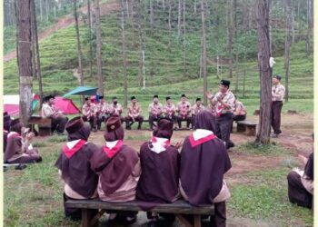 Sako Pramuka SIT Jawa Tengah Gelar KMD di Buper Buaran Banjarnegara