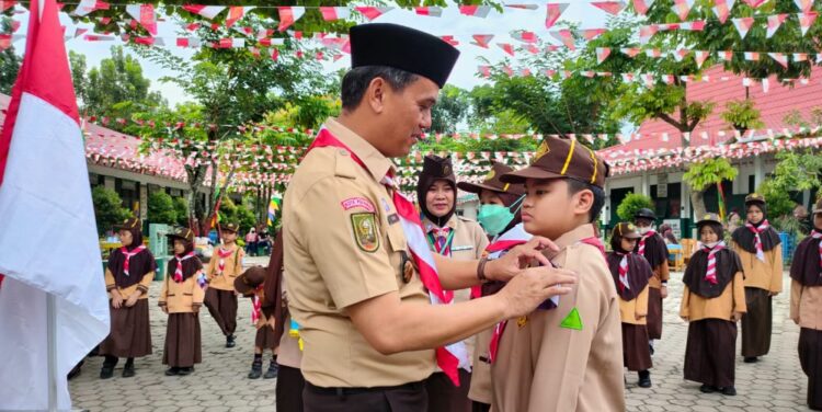 Buka Pesta Siaga I, Ini Pesan dan Harapan Camat Selaku Ka.Mabiran Binawidya