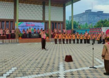 Buka Pesta Siaga, Gubri Tegaskan Gerakan Pramuka Adalah Wadah Pembentukan Karakter