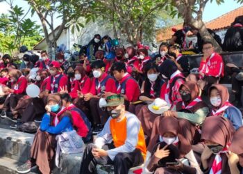 Ratusan Pramuka Yogyakarta Berpartisipasi dalam World Cleanup Day 2022