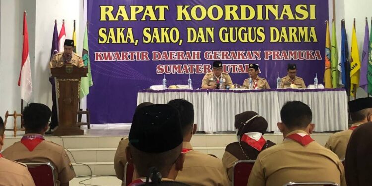 Pimpin Rakor Kakoma, Waka Kwarda Sumut Berharap Bisa Melaksanakan Program Kerja dengan Baik dan Efektif