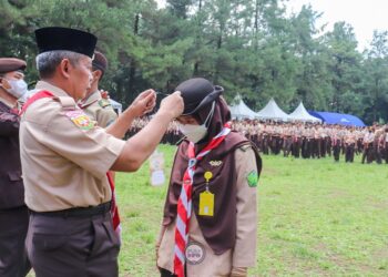 Peran Saka Cabang Kabupaten Bogor Ajang Tingkatkan Minat dan Bakat Anggota Pramuka