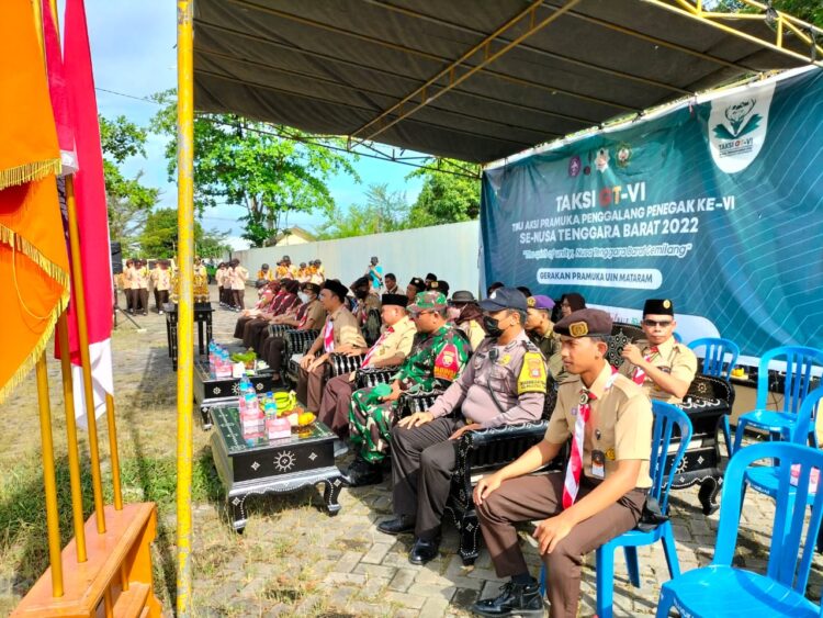 Pramuka UIN Mataram Gelar TAKSI GT VI se-NTB Tahun 2022
