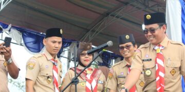 Waka Binamuda Kwarcab Kabupaten Bogor Hadiri Jambore Ranting Cibungbulang