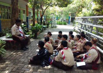 Keseruan Latihan Pramuka SMPN 2 Citeureup