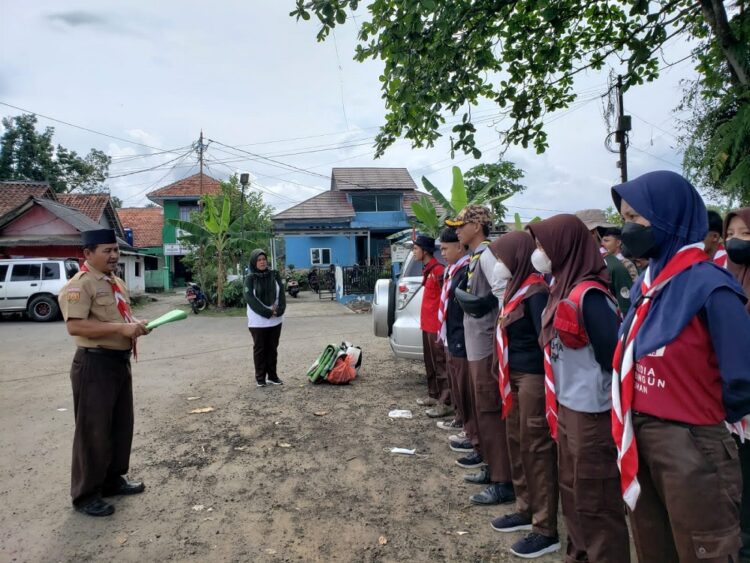 Kwarran Jasinga Lepas Peserta Peran Saka Cabang Kabupaten Bogor Tahun 2022