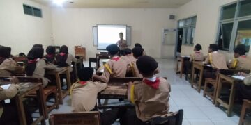 25 Peserta Ikuti Penerimaan Anggota Baru Pramuka SMK Budiniah Citeureup