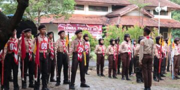 Kwarcab Jepara Gelar Lomba Tingkat (LT) III Tahun 2022 di Buper Pakis Adhi