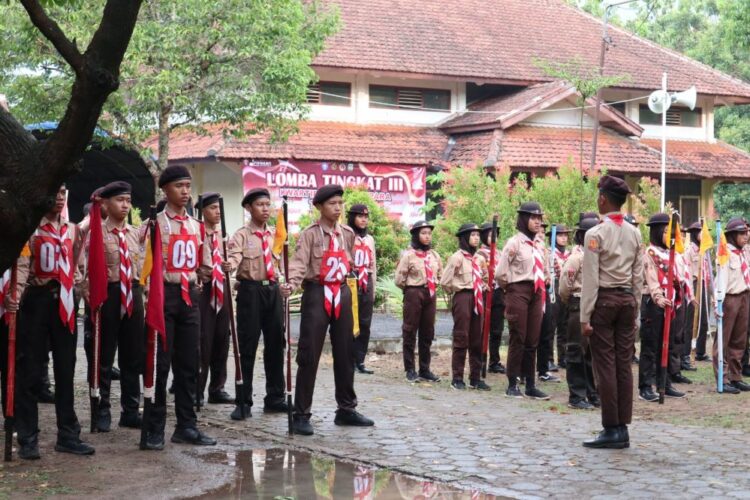 Kwarcab Jepara Gelar Lomba Tingkat (LT) III Tahun 2022 di Buper Pakis Adhi