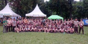 Selama 3 Hari, Anggota Pramuka Kwarran Leuwisadeng Ikuti Peran Saka Kwarcab Bogor