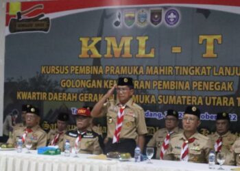 Tingkatkan Kualitas dan Kuantitas Pembina, Kwarda Sumut Gelar KML-T