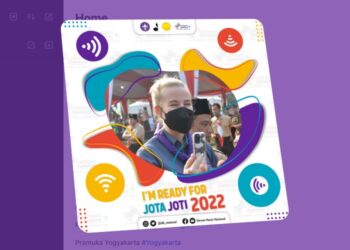 Ramaikan Kegiatan JOTA-JOTI 2022 dengan Twibbon Berikut Ini