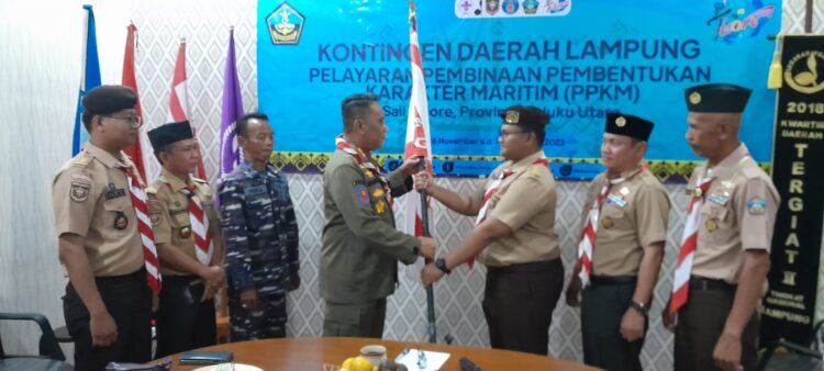 8 Anggota Saka Bahari Lampung Ikuti PPKM Sail Tidore 2022