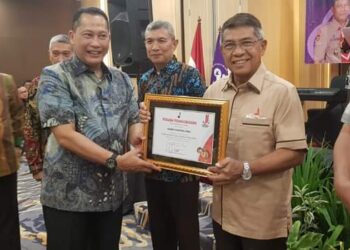 Ketua Kwarda Sumut Terima Penghargaan dari Kwarnas atas Partisipasinya Mendukung Jamnas XI 2022