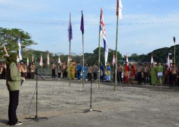 Buka Perkemahan Saka Pariwisata, Ini Harapan Bupati Indragiri Hulu