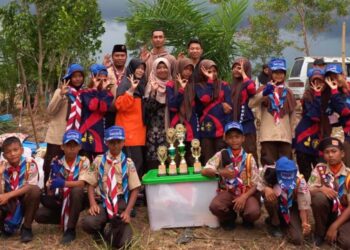 Utusan Kwarran Kandis Raih Juara pada Scout Competition Smart and Agile ke-VII