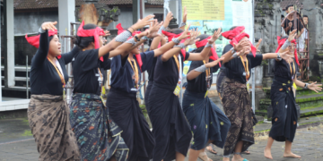 Peserta Raimuna Derah Bali XII Melestarikan Kebudayaan dengan Karnaval