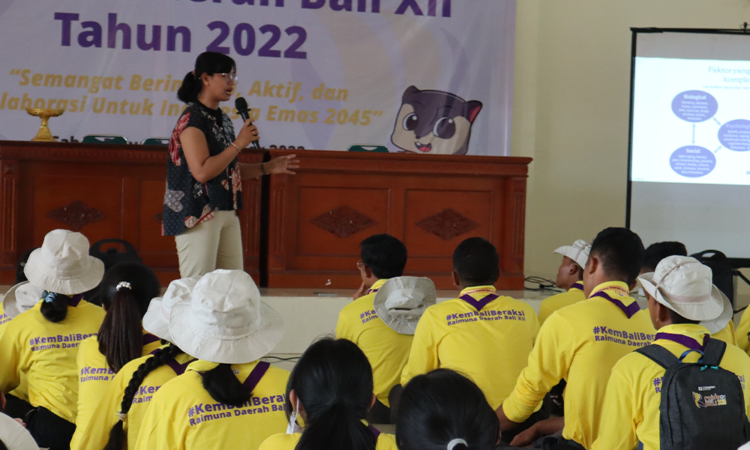 Edukasi Mental Health dalam Raimuna Daerah Bali XII, Bekal Generasi Muda Menuju Indonesia Emas 2045