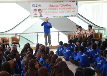 MI Negeri 3 Purbalingga Gelar Eduwisata dengan Mengunjungi Gedung Pramuka Kwarda Jawa Tengah