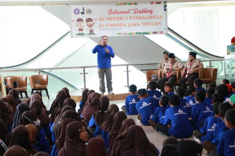 MI Negeri 3 Purbalingga Gelar Eduwisata dengan Mengunjungi Gedung Pramuka Kwarda Jawa Tengah